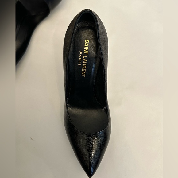 Authentic Yves Saint Laurent Platform Pumps Near Mint Condition Size 38 w/box - Picture 2 of 8
